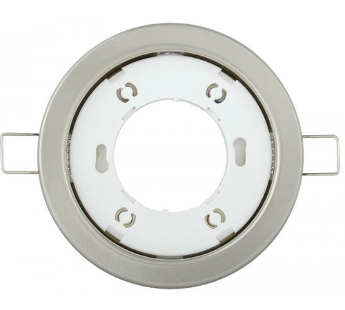 Светильник встраиваемый под лампу GX53 хром матовый  LUVB0-GX53-1-K27  IEK