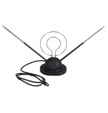 ТВ антенна комнатная телескопическая на подставке "Усы" (модель RX-105)  34-0105  REXANT