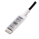Мини-контроллер для светодиодной ленты LED RGB 12В/144Вт белый 3 штуки в упаковке  1003614  Jazzway