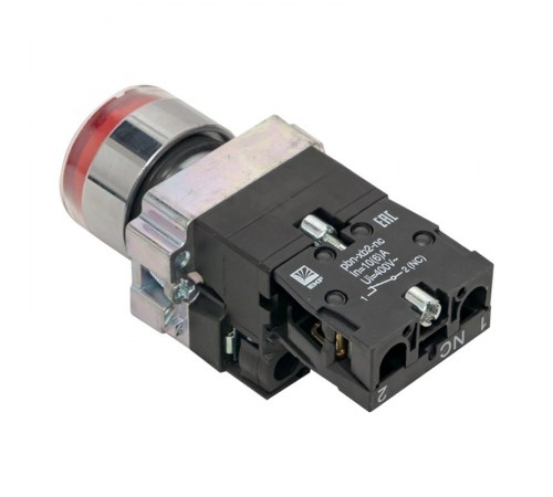 Кнопка BA42 с подстветкой 230В красная NC EKF PROxima  xb2-bw42-230  EKF