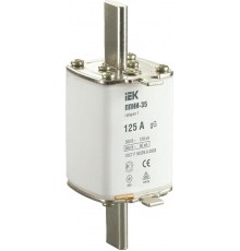 Плавкая вставка предохранителя ППНИ-35, габарит 1,  125А     DPP30-125  IEK