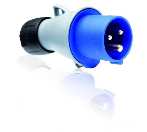 Вилка кабельная ICAT 16A. 2P+E. IP44 216-P6  2CMA193501R1000  ABB