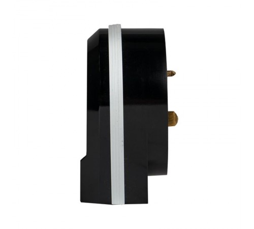 Вилка для разъема РШ-ВШ 32А 250В 2P+PE карболитовая черн.  AS-250-B-02  EKF