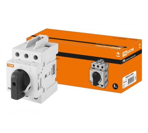 Рубильник модульный РМ-125 3П 125A  SQ0222-0008  TDM