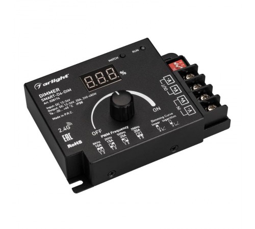Диммер SMART-D4-DIM (12-24V, 1x20A. 2.4G)  028174  Arlight