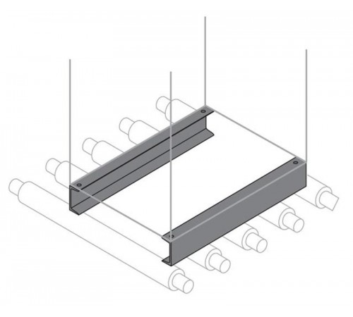 Цоколь усиленный 100х1000 ВхШ (2шт)  EZ1001  ABB