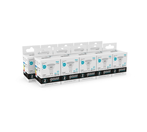 Лампа светодиодная LED Elementary MR16 GU10 9W 660lm 4100К  13629  Gauss