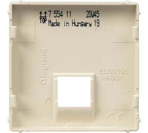 Valena LIFE Сл.кость Накладка розетки ТЛФ/комп 1-ой  755411  Legrand