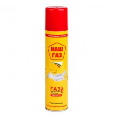 Газ для зажигалок, металлический баллон 270 мл с универсальным переходником09-1430REXANT