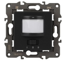 14-4103-05 Датчик движения 2-проводной, 180-240В, 200Вт, IP20, Эра Elegance, антрацит  Б0034356  ЭРА