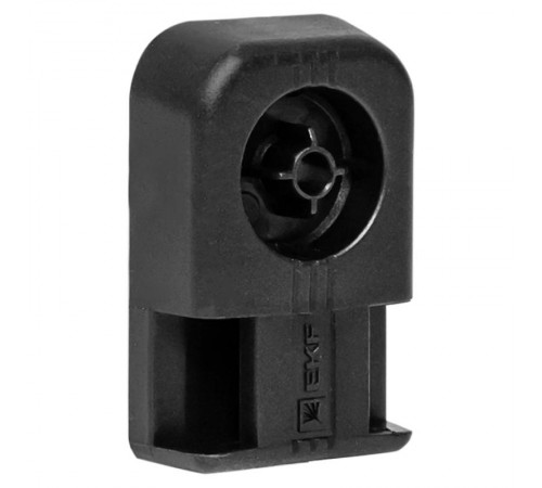 Площадка под стяжку для прямого монтажа черная (100 шт) PROxima  pdm-b  EKF