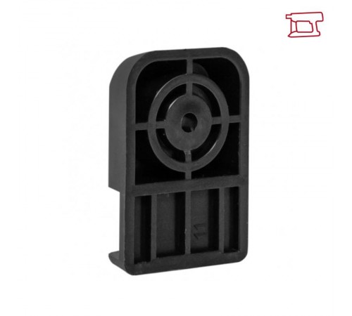 Площадка под стяжку для прямого монтажа черная (100 шт) PROxima  pdm-b  EKF