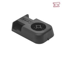 Площадка под стяжку для прямого монтажа черная (100 шт) PROxima  pdm-b  EKF