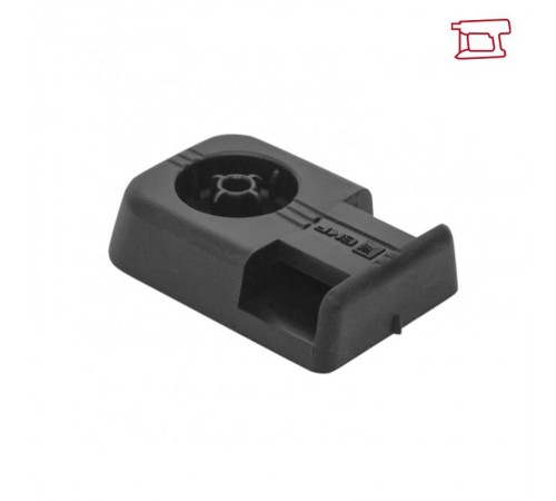 Площадка под стяжку для прямого монтажа черная (100 шт) PROxima  pdm-b  EKF