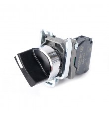 Переключатель SB4 в сборе модульный 22мм 2 позиции с возвратом 1НО  SB4BD41  SE