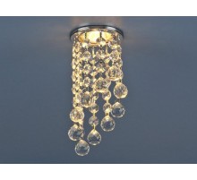 Светильник точечный встраиваемый 205C-C MR16 CH/CL хром/прозрачный  a030715  Elektrostandard