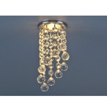 Светильник точечный встраиваемый 205C-C MR16 CH/CL хром/прозрачный  a030715  Elektrostandard