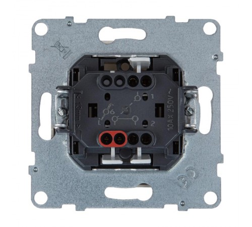 SUNO Переключатель 10АХ 250В. Безвинтовые зажимы. Цвет "Слоновая кость"  721206  Legrand