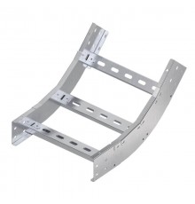 Угол лестничный вертикальный внутренний 45 градусов 80х200, R600, горячеоцинкованный  ULIC682HDZ  DKC