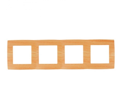 Рамка на 4 поста 12-5004-11  ,  сосна  Б0019149  ЭРА