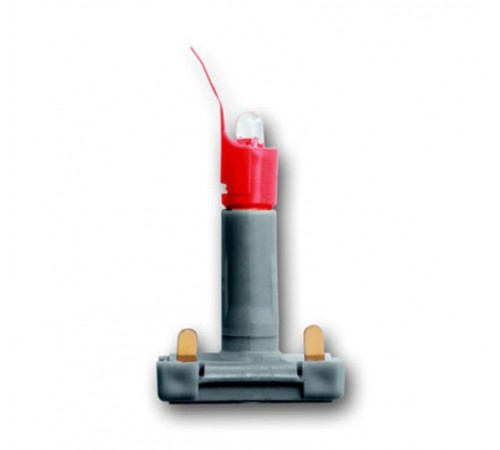 Диод светоизлучающий, 0.5 мА, с цоколем, цвет красный  1784-0-0782   2CKA001784A0782  ABB