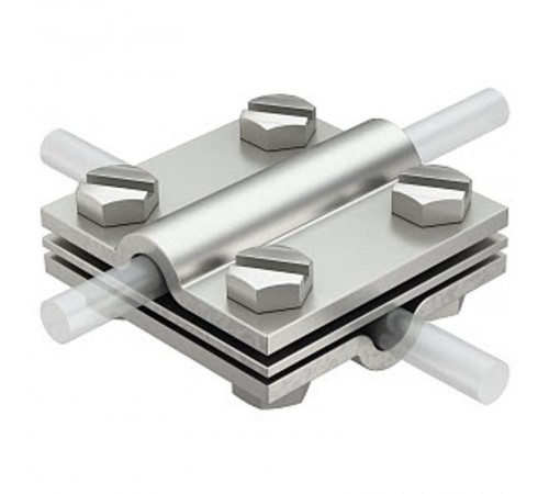 Соединитель прутка крестовой (252 8-10 V4A)  5312318  OBO Bettermann