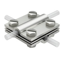 Соединитель прутка крестовой (252 8-10 V4A)  5312318  OBO Bettermann