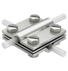 Соединитель прутка крестовой (252 8-10 V4A)  5312318  OBO Bettermann