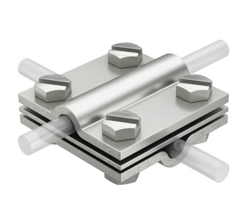 Соединитель прутка крестовой (252 8-10 V4A)  5312318  OBO Bettermann