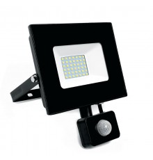 Прожектор светодиодный с датчиком LL-908 IP44 50W 6400K  29558  Feron