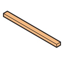 Перемычка BJ-VL для соединения нескольких клеммых блоков с винтовыми зажимами  1SNA167680R0500  TE