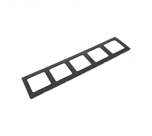 Стокгольм Рамка 5-местная черная PROxima  EAM-G-306-30  EKF