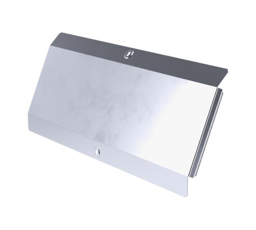 Крышка угла вертикального внешнего 45 градусов Стандарт INOX (AISI 316) 600  PR16.2956  Промрукав