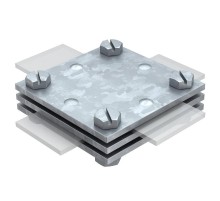 Соединитель полосы крестовой (256 DIN 40 FT)  5314623  OBO Bettermann