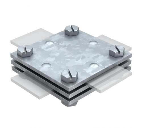 Соединитель полосы крестовой (256 DIN 40 FT)  5314623  OBO Bettermann