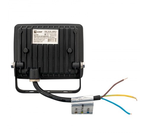 Прожектор светодиодный СДО-3002 20Вт 6500К IP65 EKF Basic  FLL-3002-20-6500  EKF