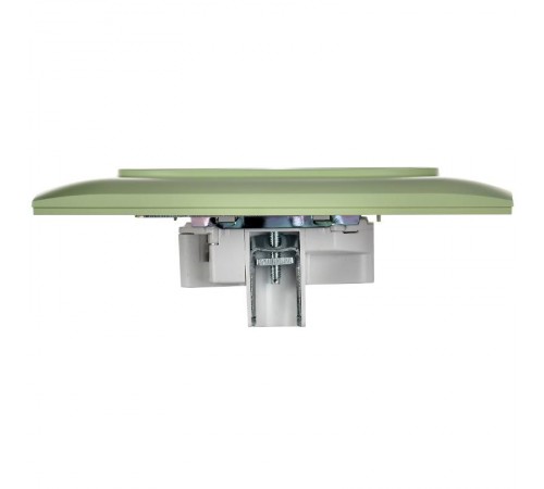 SKANDY Розетка 2-местная без з/к/ш 10А в сб. SK-R10M мятный  SK-R20-10-K06-F  IEK