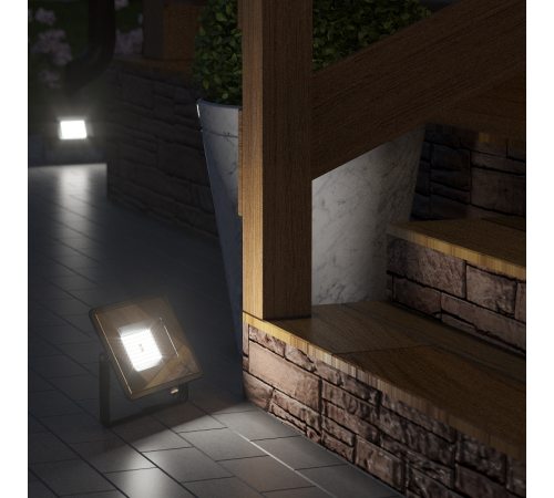 Прожектор светодиодный  Qplus 50W 4250lm 6500K 200-240V IP65 графитовый LED 1/10  690511350  Gauss