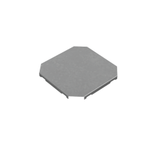 Крышка Х-разветвителя 50 мм "ПЛЮС" HD  KXDplus50 HD   КМ-профиль