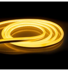 Лента светодиодная LS721 144SMD(2835)/м 12Вт/м 220V IP67, длина 50м, желтый, неоновая  32715  FERON