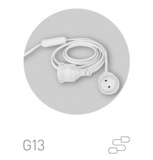 Патрон FITO-Holder G13 IP65 mini для ламп FITO до 600 мм 2хG13 с выключателем, вилкой 1.5 м  Б0057744  ЭРА