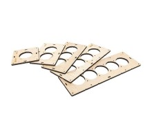 Комплект шаблонов для подрозетников диаметром 68 мм  Expert  sh-d68-k  EKF