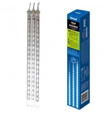 Занавес светодиодный "Падающие звезды" ULD-E2403-144/DTK WHITE IP44 METEOR  соед.  2х03м. 8 нитей. белый свет. шнур прозр.  11119  Uniel