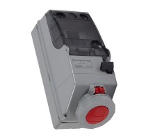 Комбинированный щиток - P17 Tempra Pro - с рейкой DIN - IP 66 - 380/415 В~ - 32 A - 3К+З  056673  Legrand