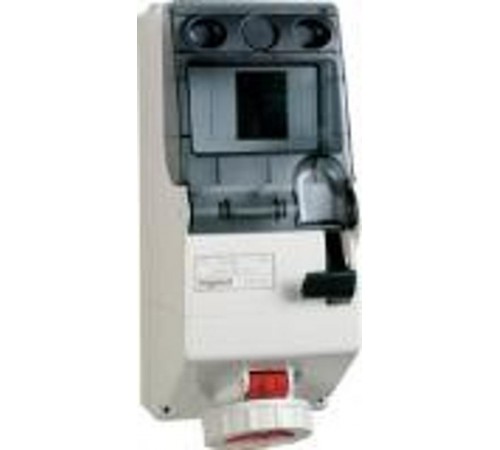 Комбинированный щиток - P17 Tempra Pro - с рейкой DIN - IP 66 - 380/415 В~ - 32 A - 3К+З  056673  Legrand