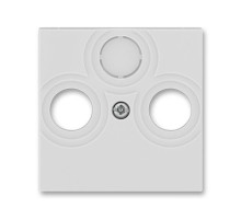 ABB Levit Серый / белый Накладка для розеток TV-R / TV-R-SAT Серый  5011H-A00300 16  2CHH080300A4016  ABB