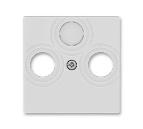 ABB Levit Серый / белый Накладка для розеток TV-R / TV-R-SAT Серый  5011H-A00300 16  2CHH080300A4016  ABB