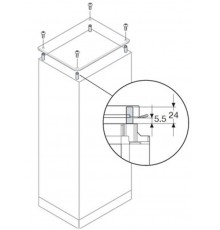 Проставки для вентиляции шкафа (IP20)  AE1015  ABB