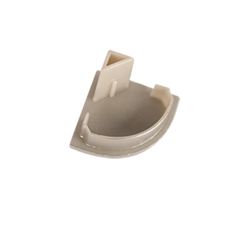 Торцевая крышка для углового профиля глухая  V4-R0-70.0001.KIT-0223  VARTON