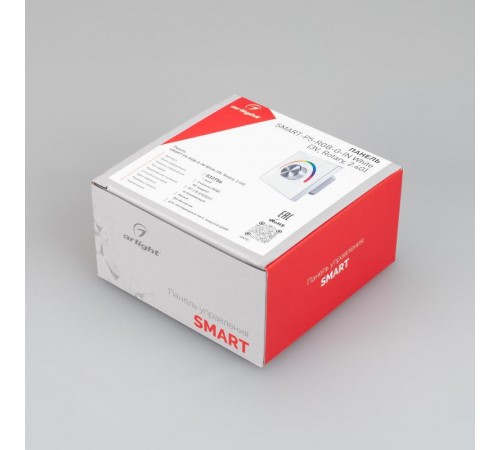 Панель SMART-P5-RGB-G-IN White (3V, Rotary, 2.4G) (Arlight, IP20 Пластик, 5 лет)  033756  Arlight